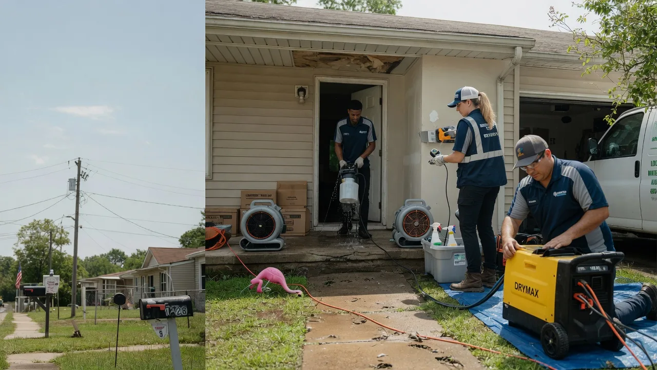 Storm Damage Water Removal in Palo Pinto, TX near me